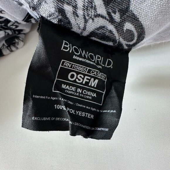 Harry Potter Toss Icons Oblong Scarf - Picture 4 of 4